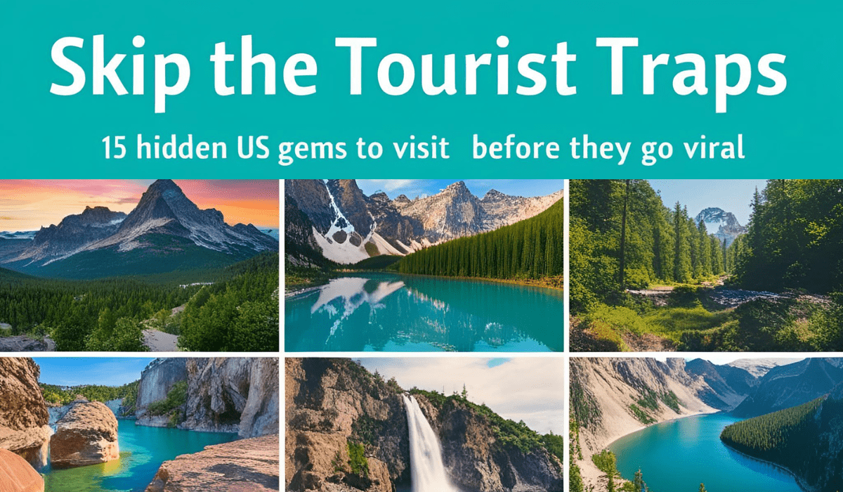 Skip the Tourist Traps 15 Hidden US Gems to Visit Before They Go Viral